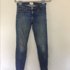 Current Elliott Mid Rise Jeans SZ 26 Way Cool